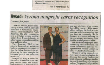 Verona Press – Verona Nonprofit Earns Recognition